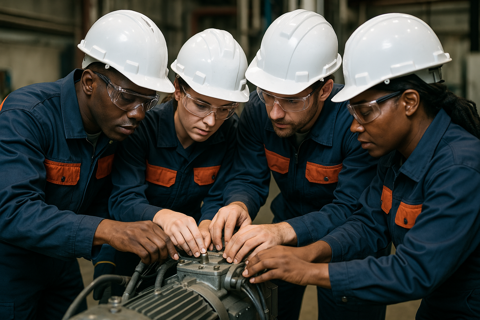 Joetronics team working